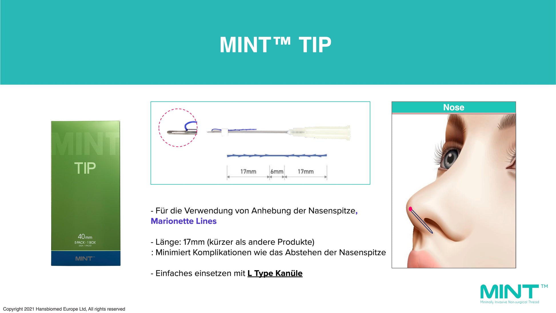 Mint Tip 4 x 5 Pouches - Belderma