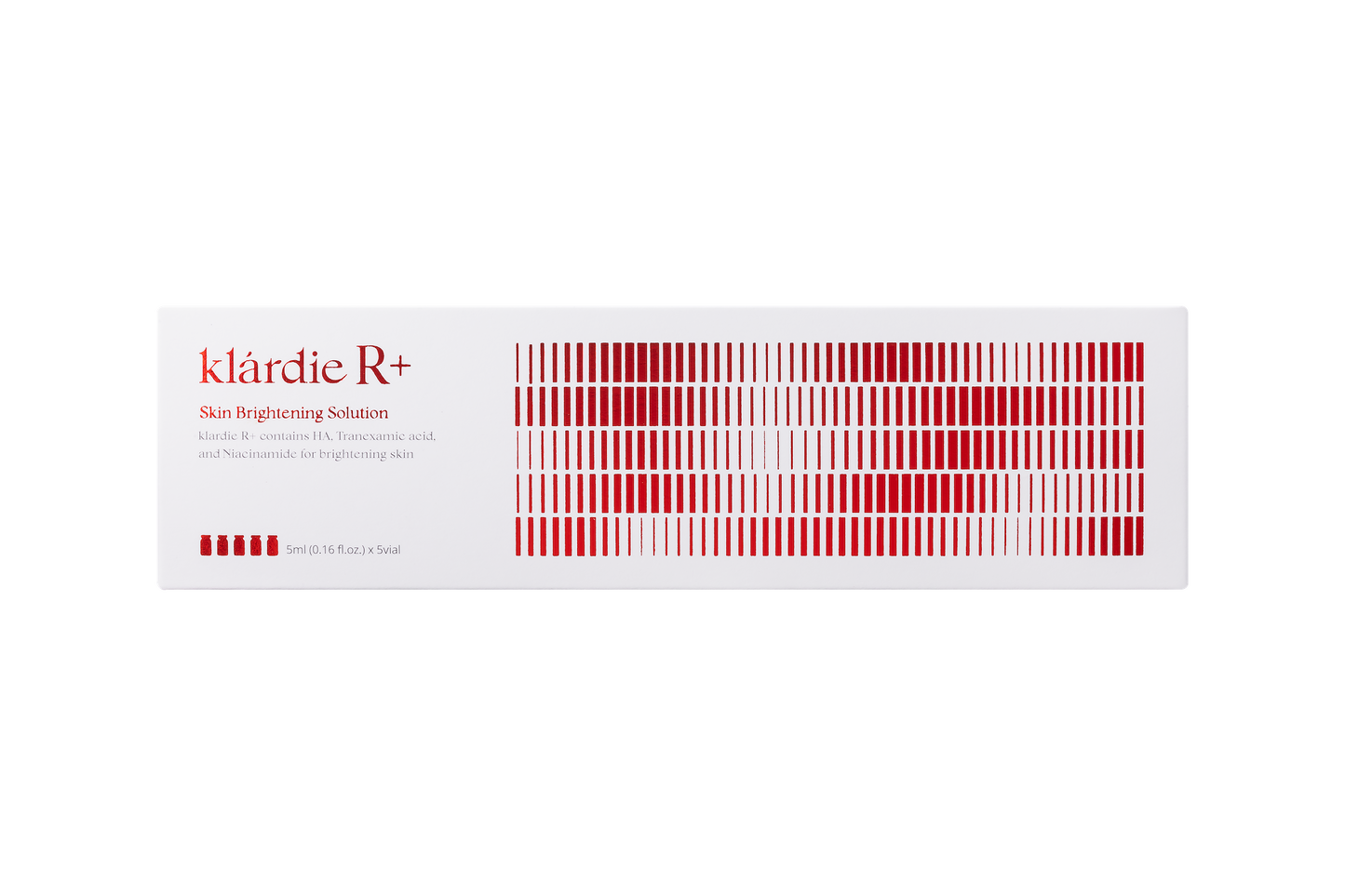 klàrdie R+ Skin Brigthening Solution - 5ml x 5 - Belderma