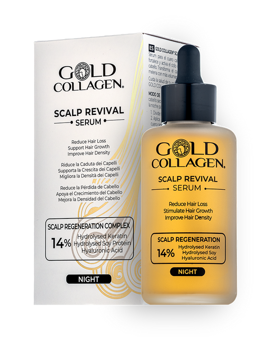 Gold Collagen Scalp Revival Serum 25+