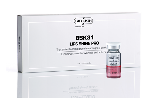 BioSkin BSK31 LIPS SHINE PRO – Lippenserum für Volumen, Feuchtigkeit & Lippenkontur | 5 × 5 ml