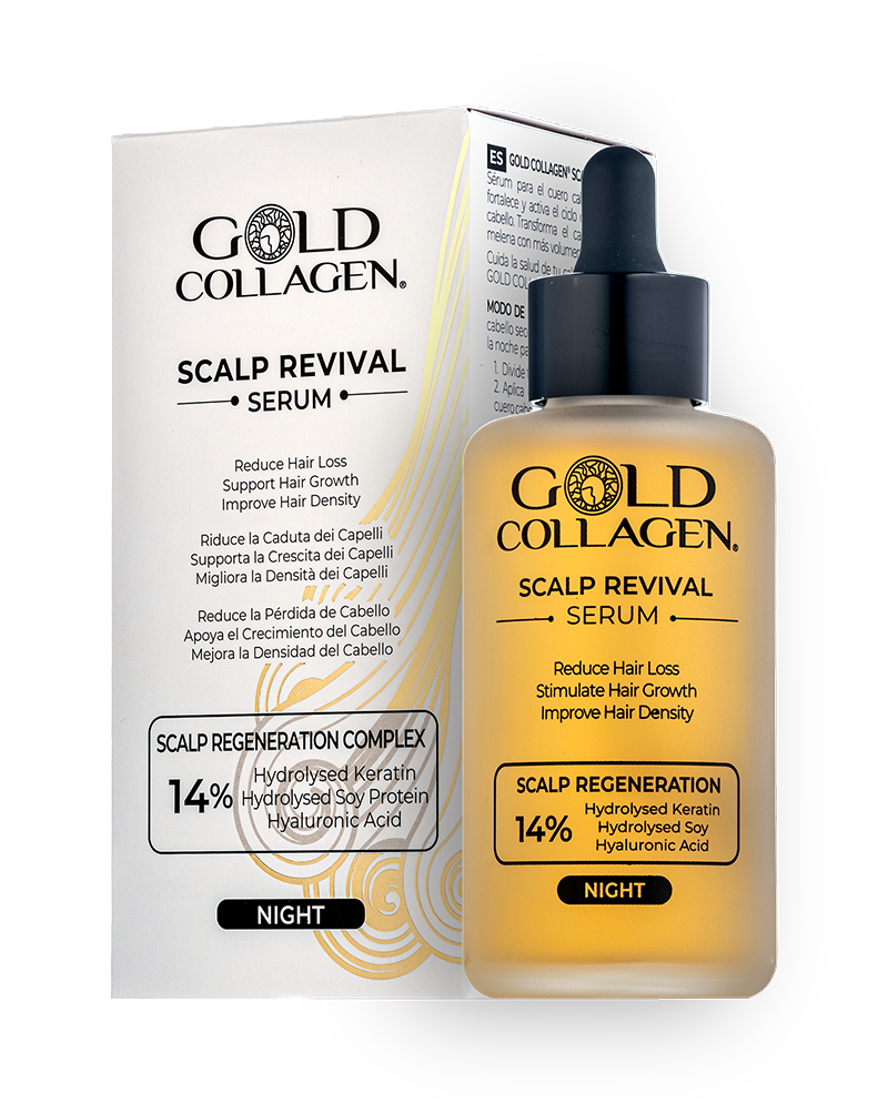 GOLD COLLAGEN® Scalp Revival Serum 25+ – Kopfhautserum zur Unterstützung von Haarwachstum und Haardichte