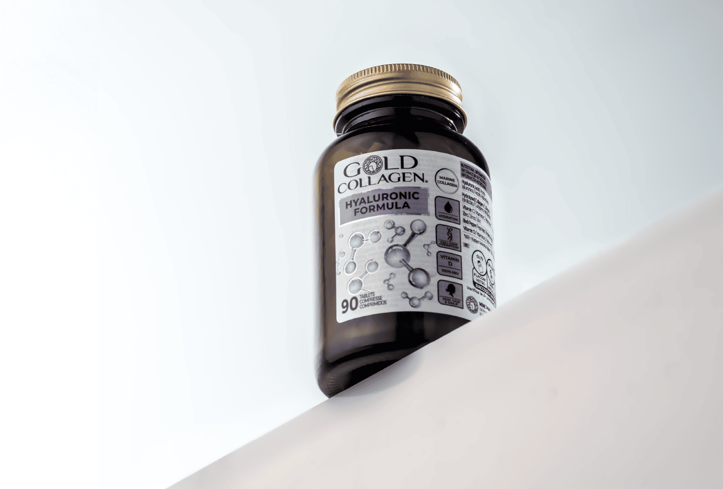 Gold Collagen Hyaluronic Formula 90 TABS 25+