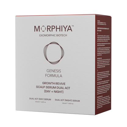 MORPHIYA® Growth Revive Scalp Serum Dual Act | Tag- & Nacht-Haarserum 2 × 30 ml