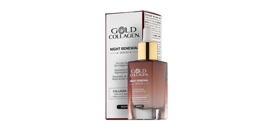 Gold Collagen Night Renewal Serum 25+